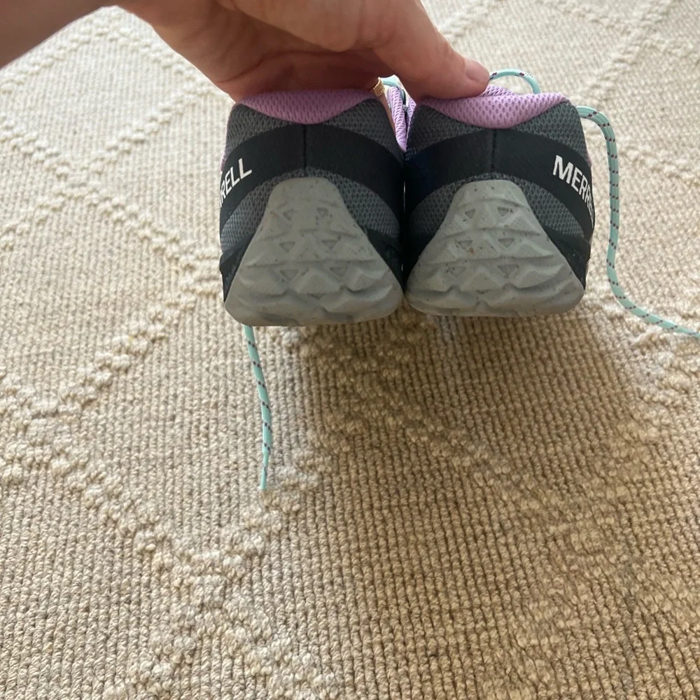 Women's Athletic Shoes - Black and Purple